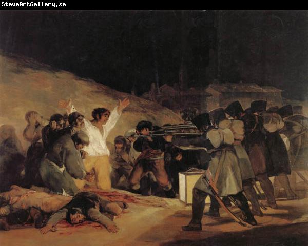 Francisco de goya y Lucientes The Executios of May3,1808,1804